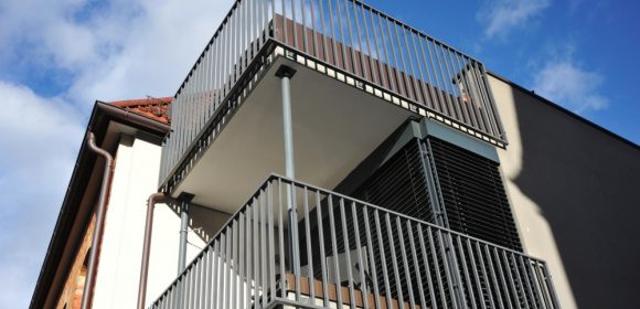 Modern Balcony with Hand Rails — Guard Rails in Rockhampton, QLD
